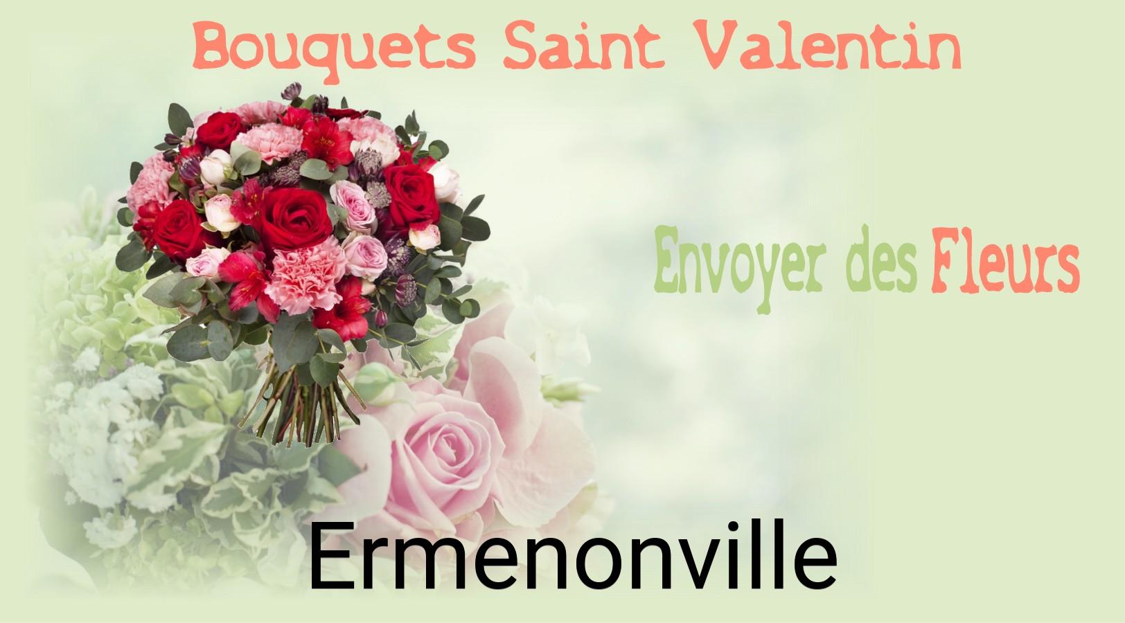 Roses de Saint-Valentin livrées à Ermenonville